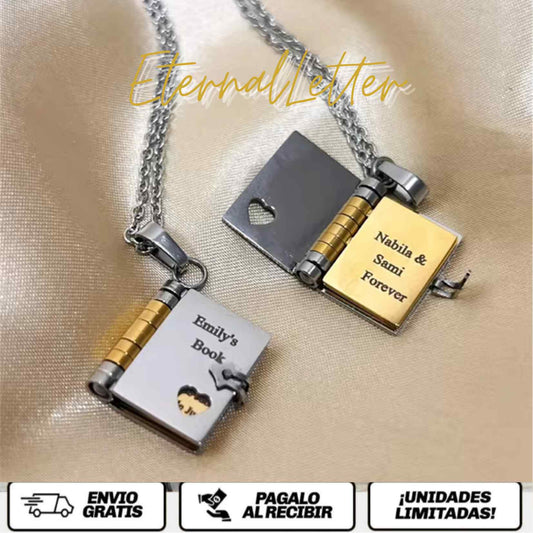 EternalLetter™ El collar que guarda tus palabras para siempre.