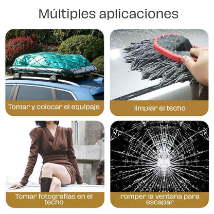 RoofStep Pro™  El escalón invisible que te sube al techo de tu carro en segundos.