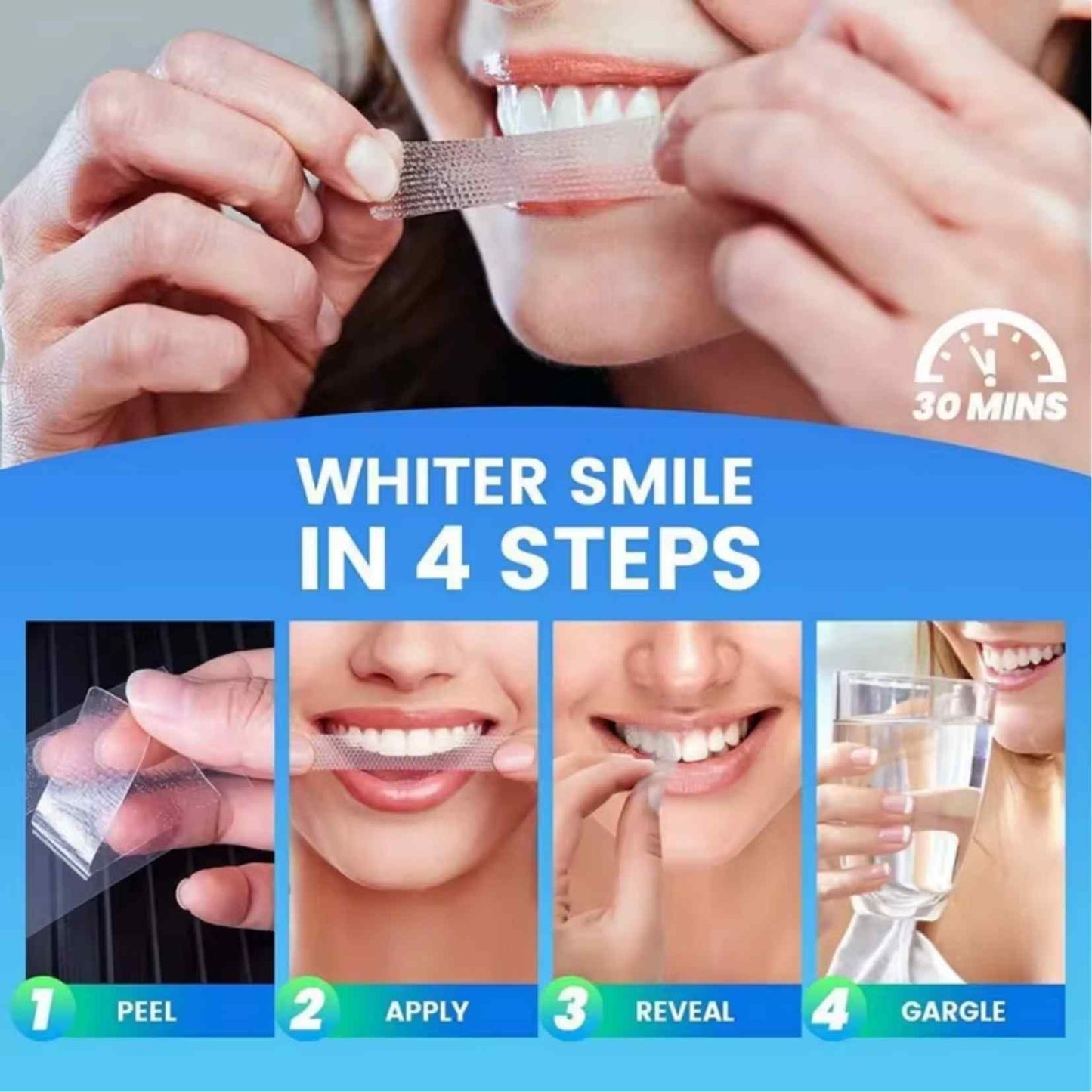SmileLift™ 3D White Strips X 21 UNDS