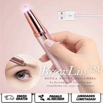 BrowLiss™ Depila. Define. Deslumbra - La herramienta sin dolor que transforma tus cejas