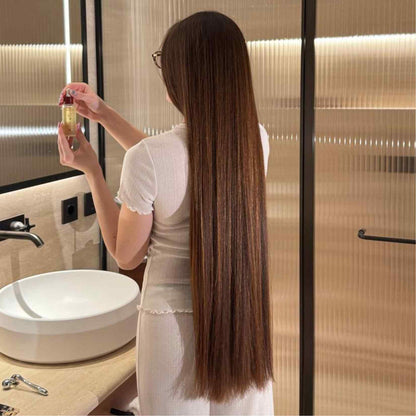 GlowRoot™ Elixir Oil  Nutrición profunda, suavidad real y brillo natural desde la raíz hasta las puntas.