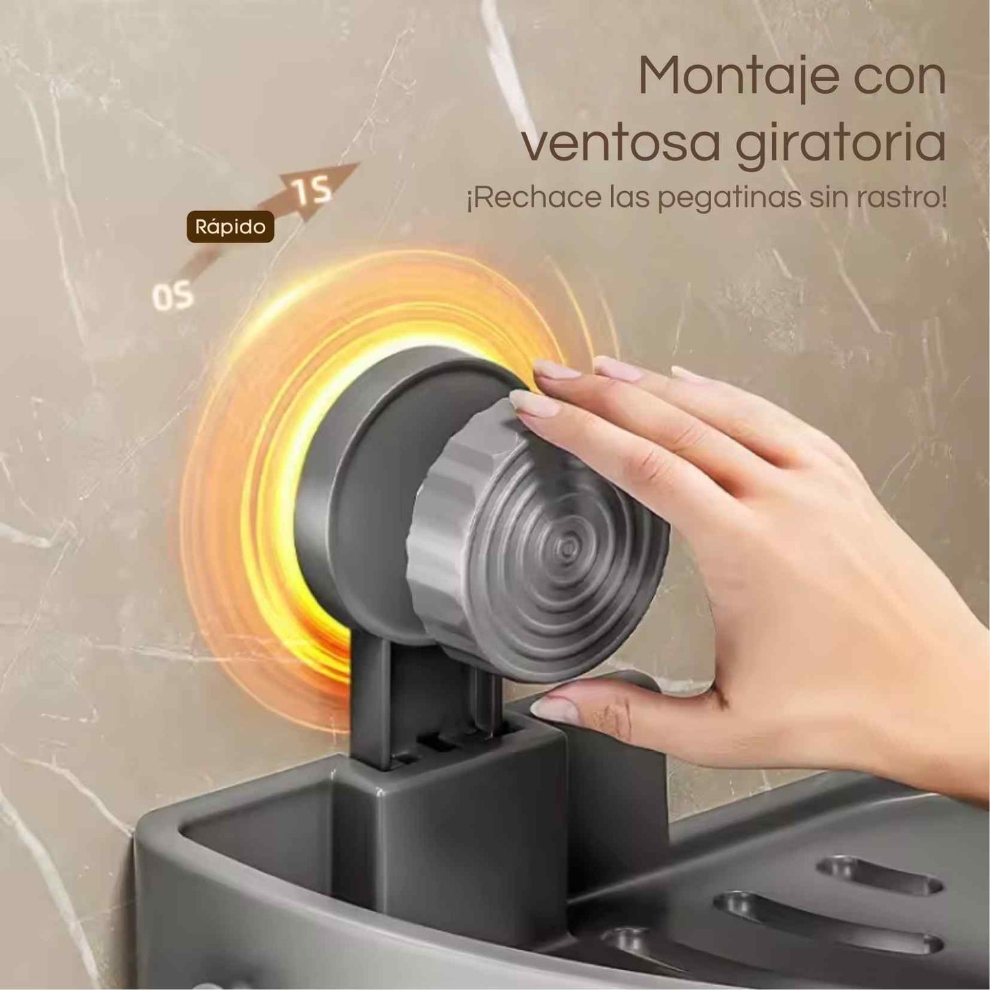 AquaTier™ Shelf - La estantería de ducha doble que convierte tu baño en un santuario organizado y elegante.