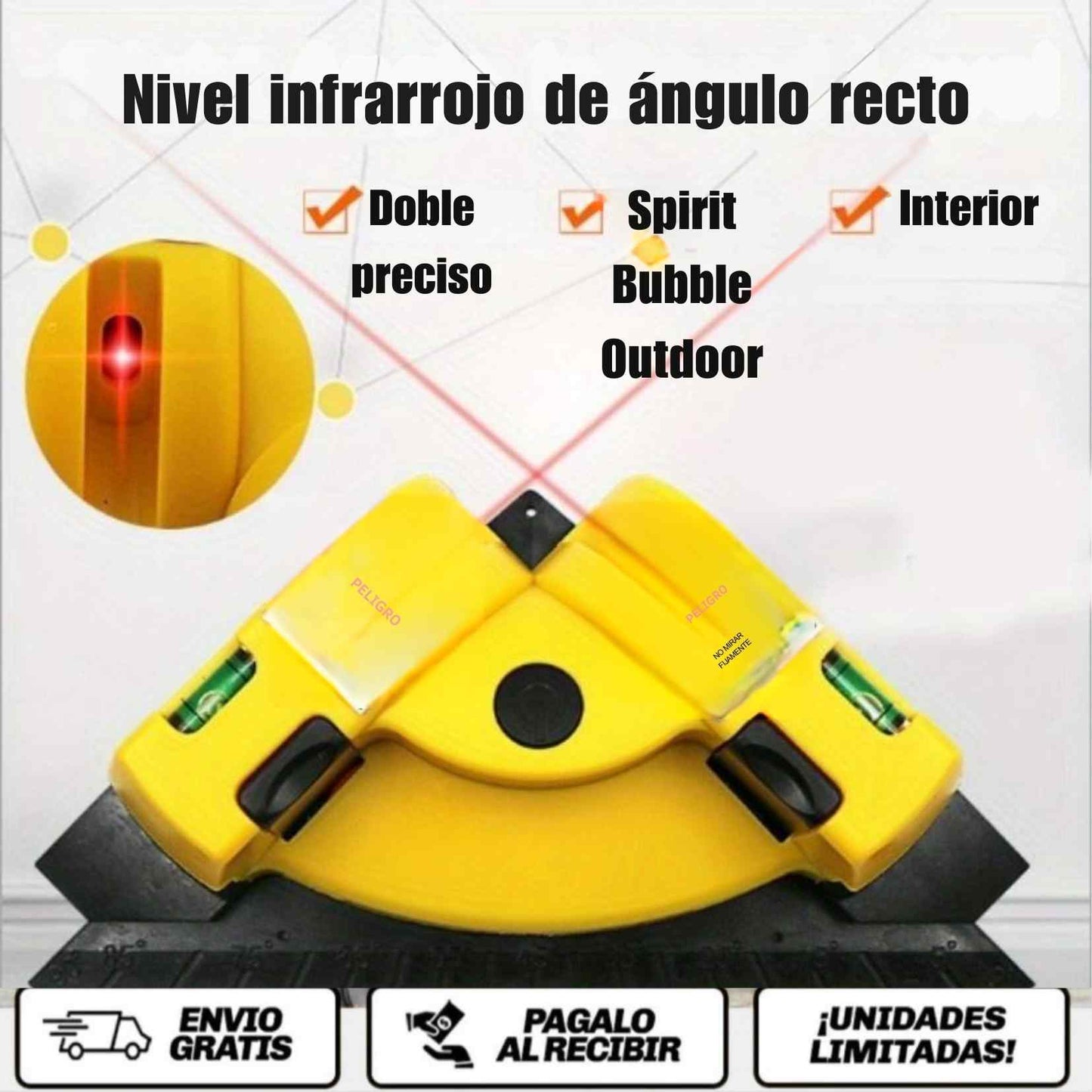 AngleBeam™ 90 La precisión que necesitas para alinear, instalar y construir… sin complicaciones.