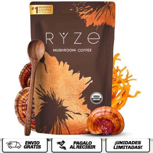 NeuroBrew Adapt™ El café inteligente con hongos adaptógenos que impulsa tu enfoque, energía y equilibrio sin el bajón del café tradicional.