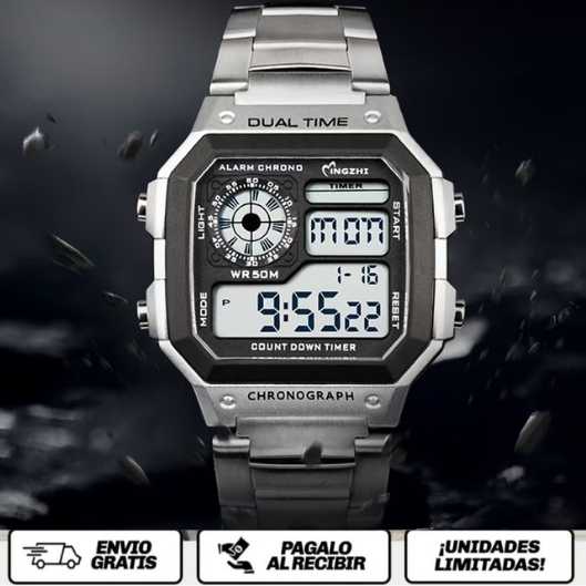 RetroForce Legacy™ El reloj que te recuerda de dónde vienes… y todo lo que has logrado.