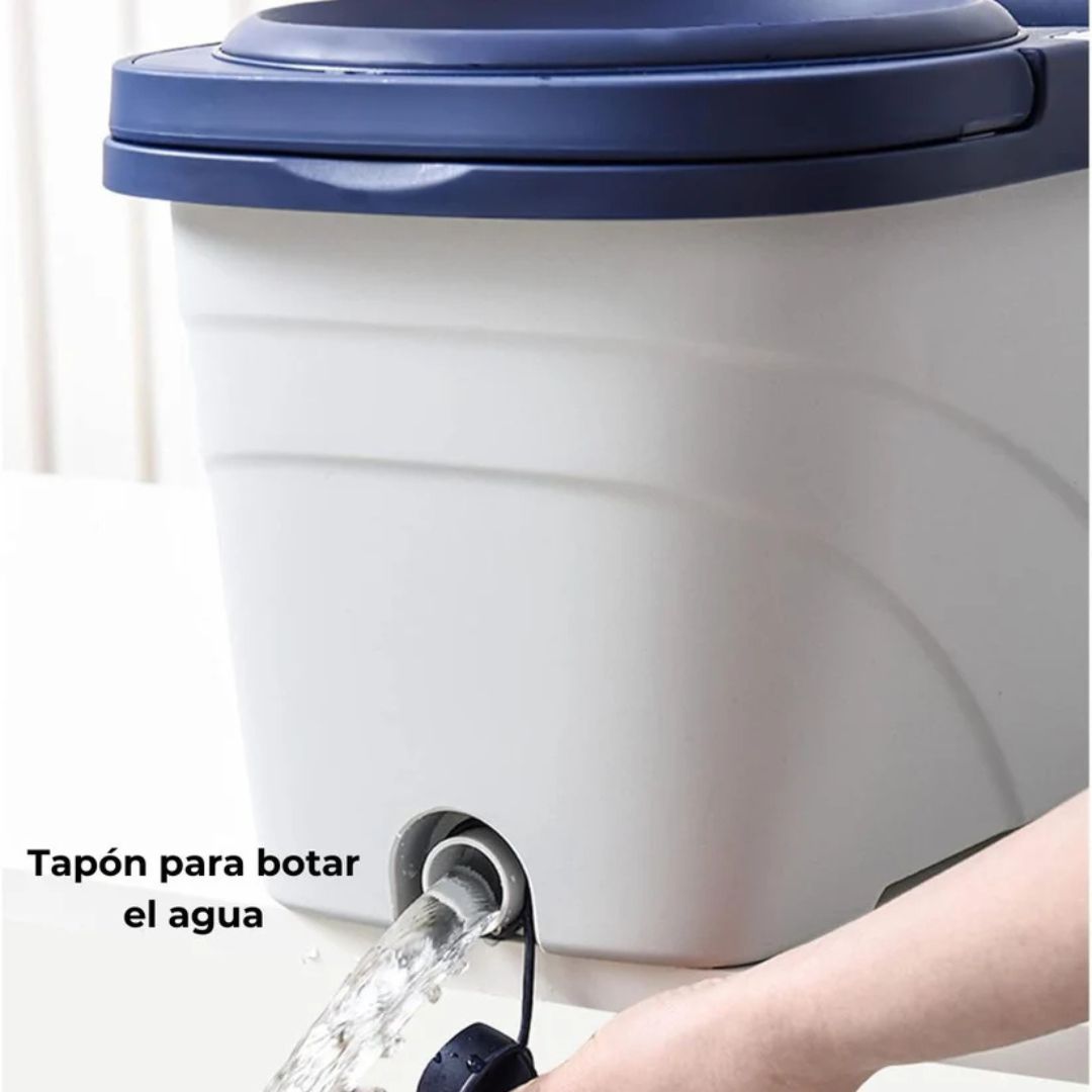Trapero Inteligente 360 + 2 Repuestos Adicionales GRATIS - Limpieza sin esfuerzo