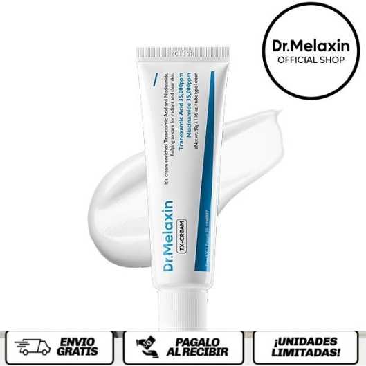 Dr Melaxin Tx Cream™ El tratamiento intensivo que borra manchas difíciles… más rápido de lo que imaginas.