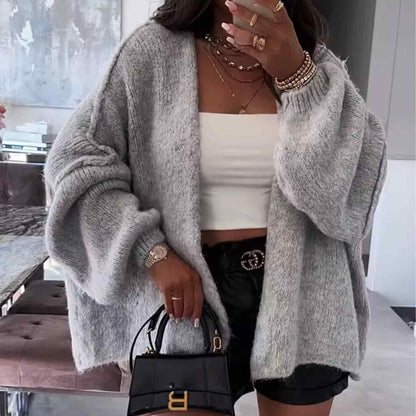 CozyCloud™ Cardigan - El cárdigan que convierte cualquier outfit en puro confort y estilo.