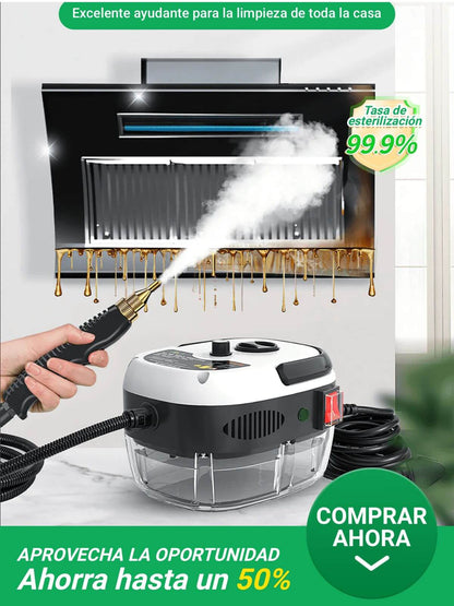 🔥 ¡Limpieza Profesional en Segundos! 🔥 Potente Limpiador a Vapor 2500W