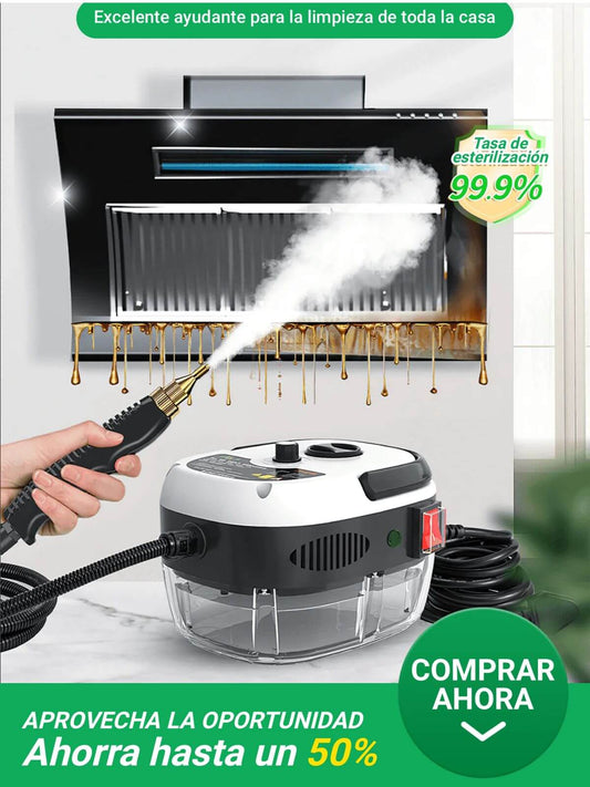 🔥 ¡Limpieza Profesional en Segundos! 🔥 Potente Limpiador a Vapor 2500W