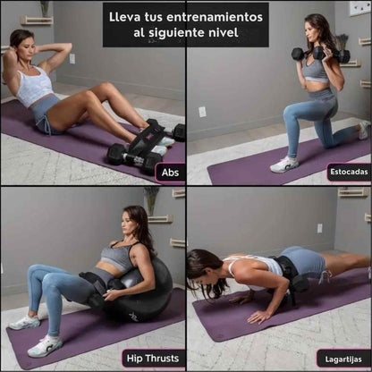 BootyForce Pro™  El cinturón que convierte tus empujes de cadera en resultados reales.