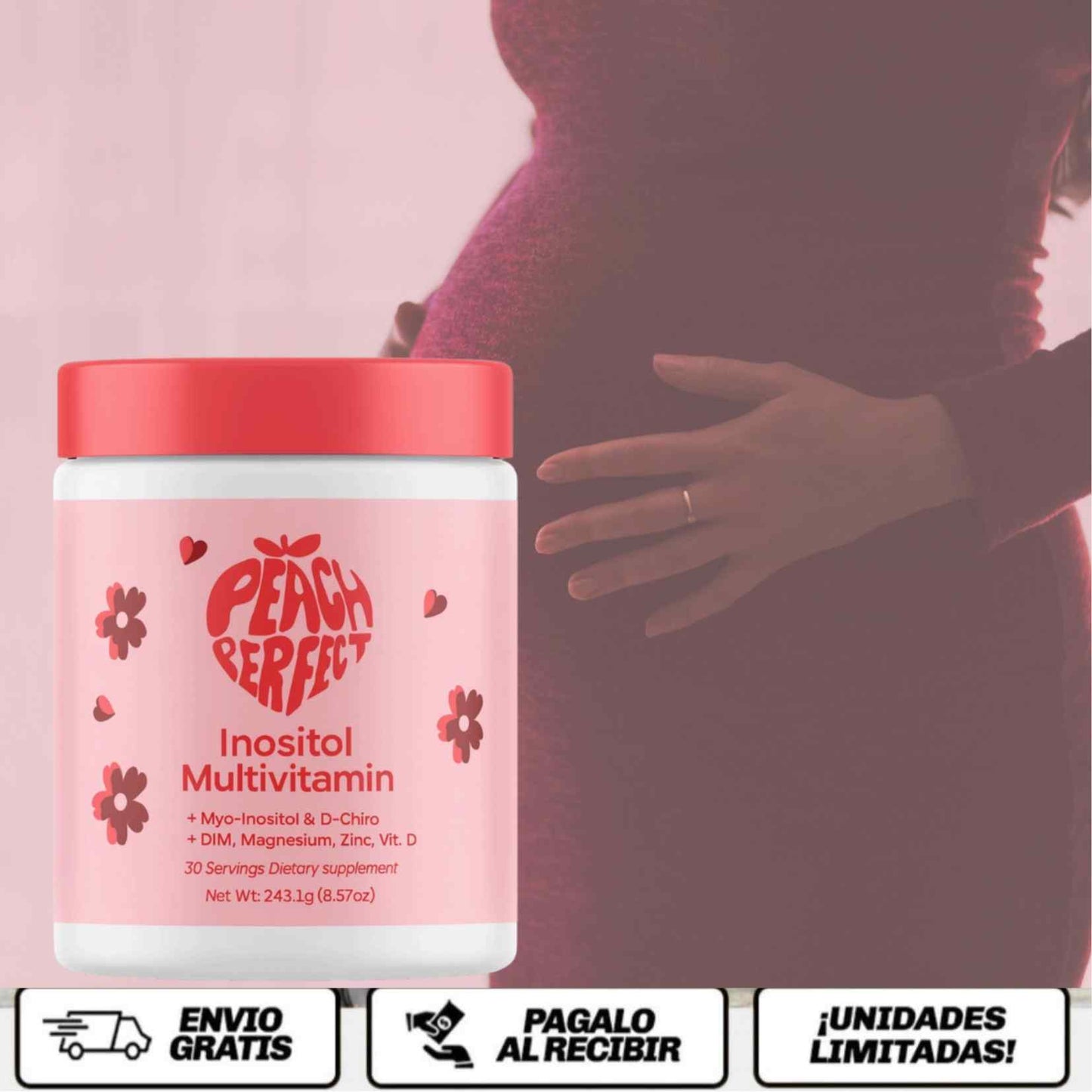 HormoBalance 40:1™  El soporte hormonal que le devuelve la calma a tu cuerpo y a tu mente.