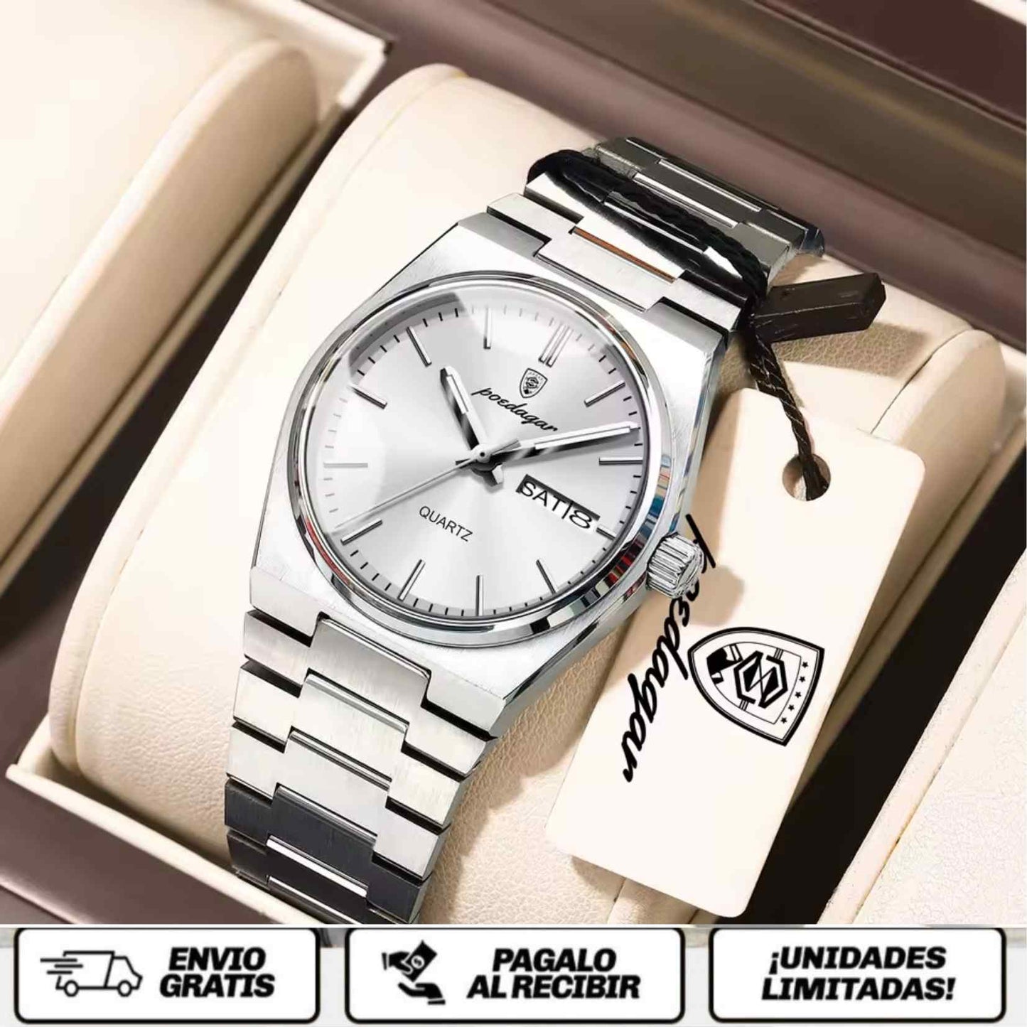 UrbanTime Flex™ El reloj casual que combina con TODO… sin esfuerzo.
