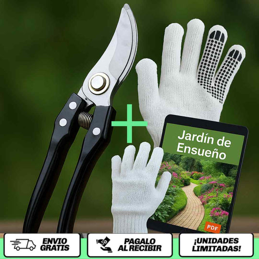CortaFácil™ Pro | Tijeras Forjadas Multiusos para Jardín y Cocina + Regalo Ideal