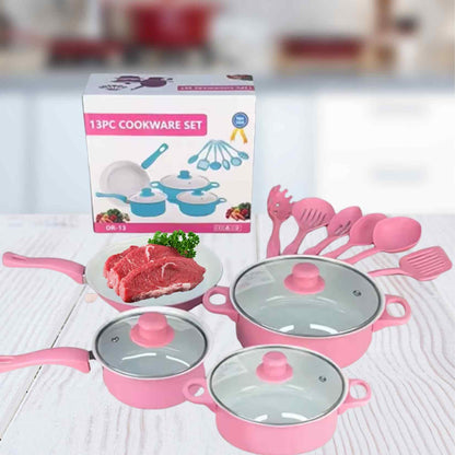 ChefMaster™ Kit 13 - La batería de cocina antiadherente que convierte cualquier receta en una experiencia profesional.