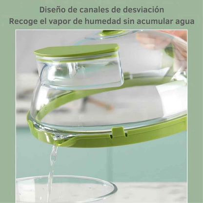 MicroShield Pro™ Cover La tapa inteligente que evita el desastre en tu microondas.