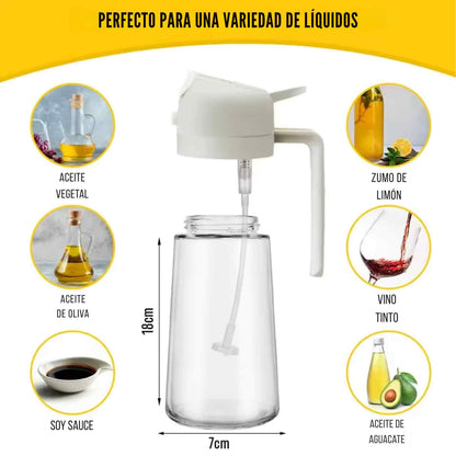 Wedhapy™ OilMist Pro x 2 UNDS - La forma más limpia, precisa y saludable de cocinar.