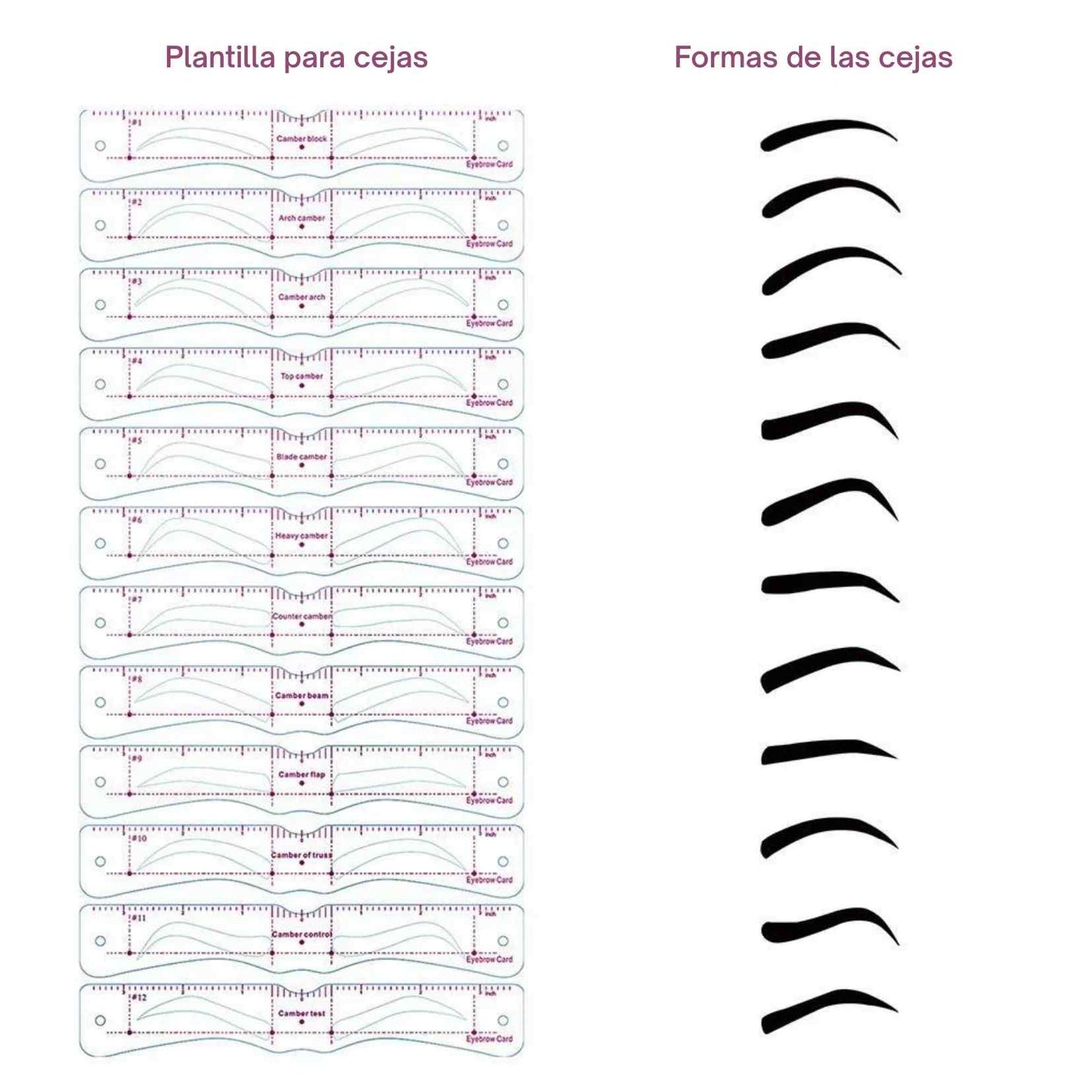 BrowPerfect™ + Depilador - La forma más precisa y profesional de lograr cejas simétricas y perfectas