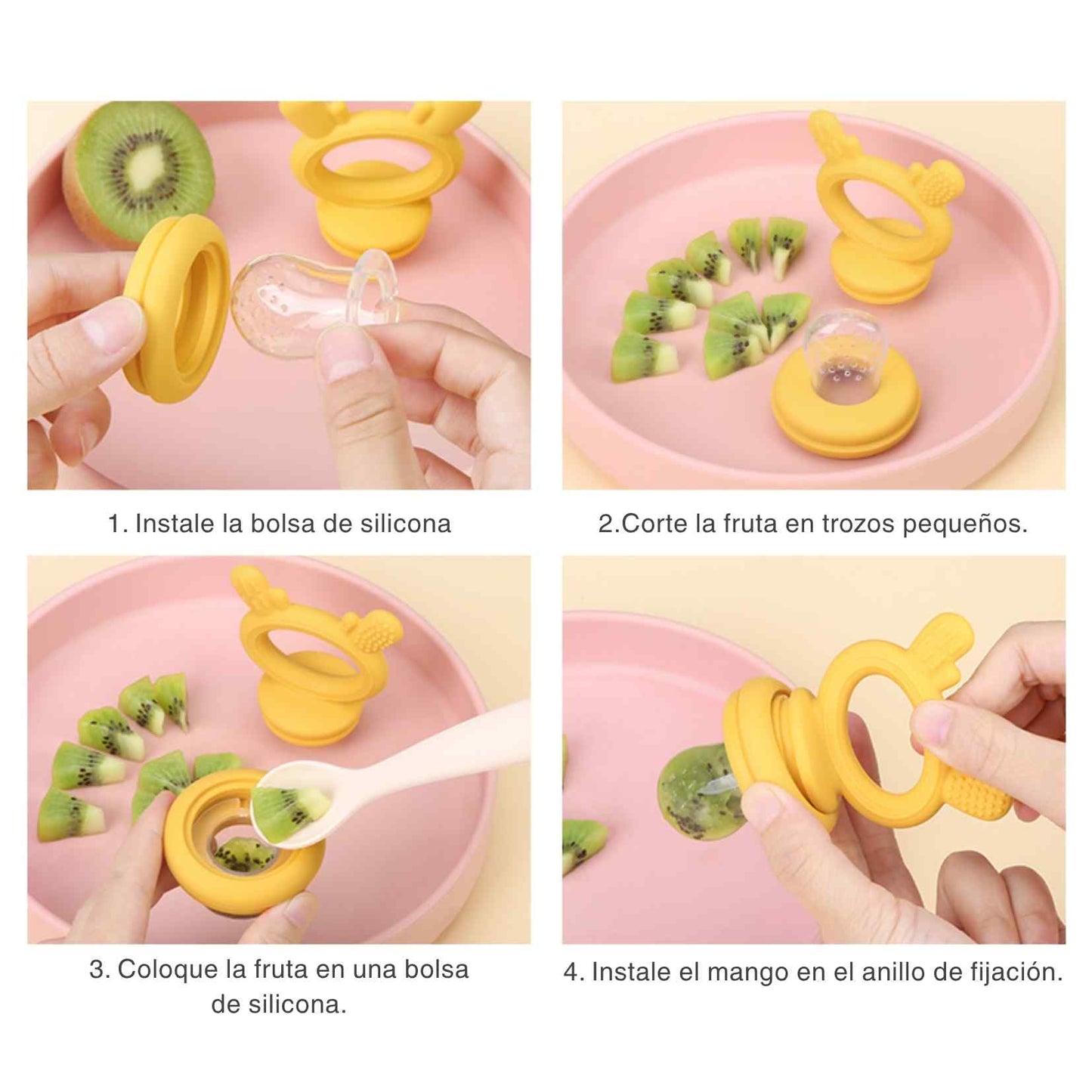 BebiBite™ PAGA 1 LLEVA 2 - La forma más segura de alimentar y aliviar las encías de tu bebé