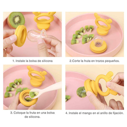 BebiBite™ PAGA 1 LLEVA 2 - La forma más segura de alimentar y aliviar las encías de tu bebé