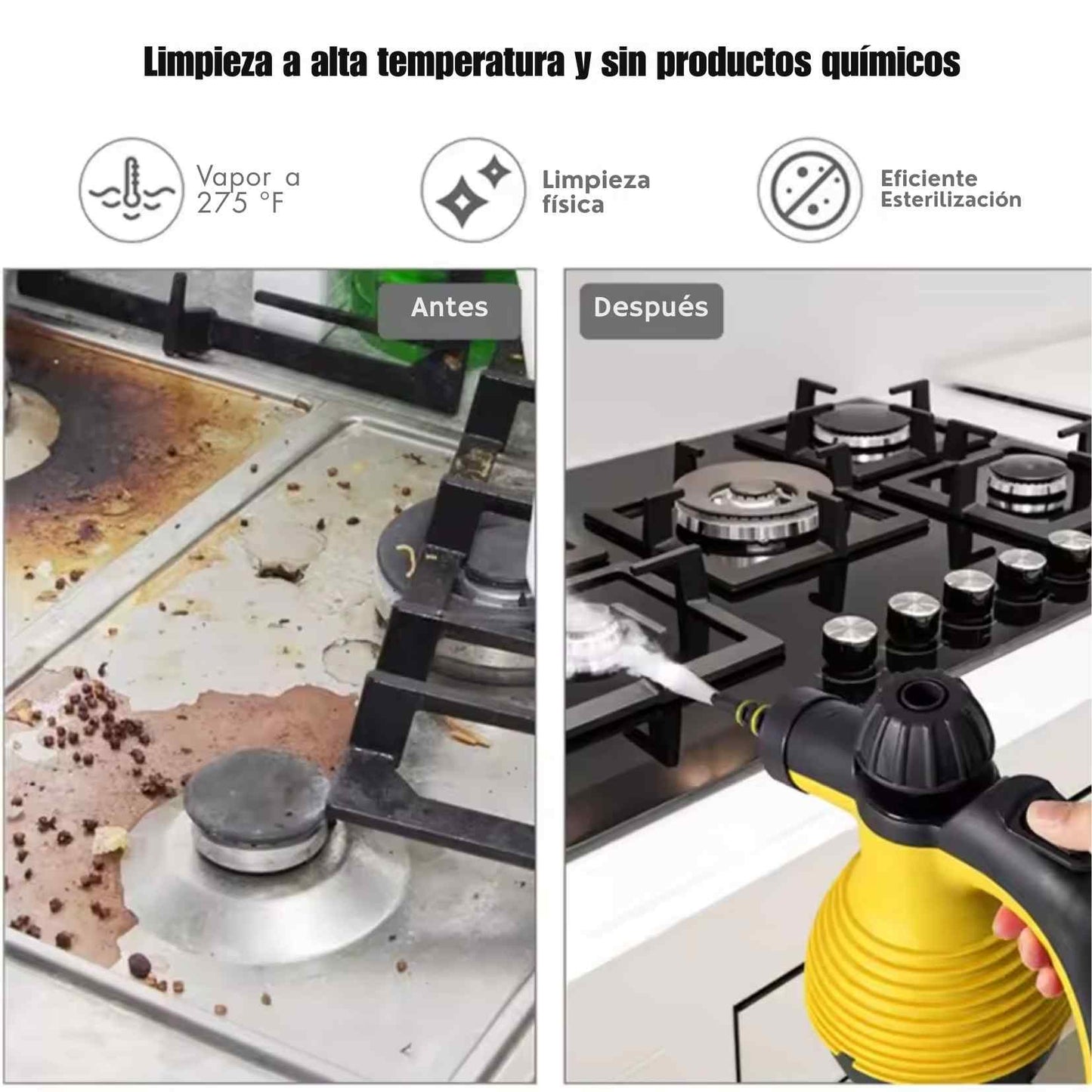 SteamXtreme™ Cleaner - El poder del vapor que transforma la limpieza de tu hogar en minutos.