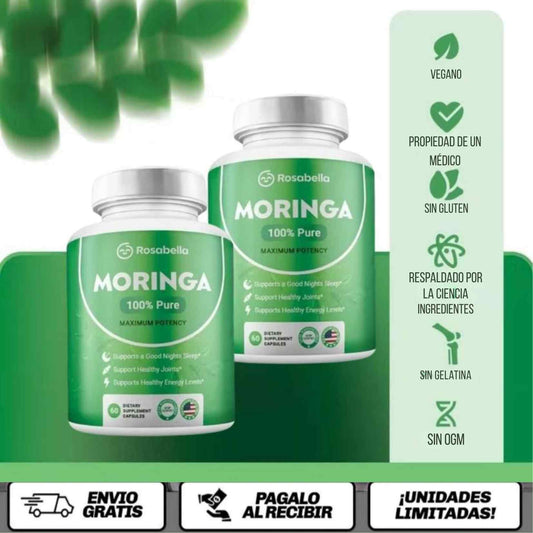 MoringaVital™ - El superalimento verde más completo para energía, defensas y bienestar integral.