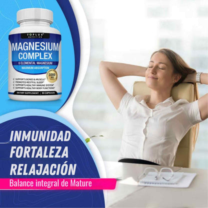 MagnesioVive™ - La forma más pura, absorbible y efectiva de darle a tu cuerpo el mineral que lo mantiene en equilibrio.