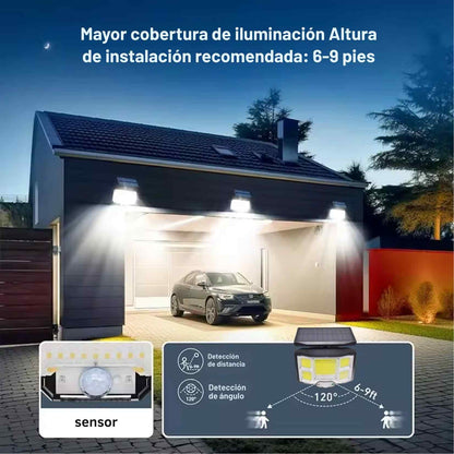 SolarGuardian™ 96 x 2UND - La lámpara solar inteligente que convierte la noche en tu aliada de seguridad.