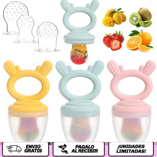 BebiBite™ PAGA 1 LLEVA 2 - La forma más segura de alimentar y aliviar las encías de tu bebé