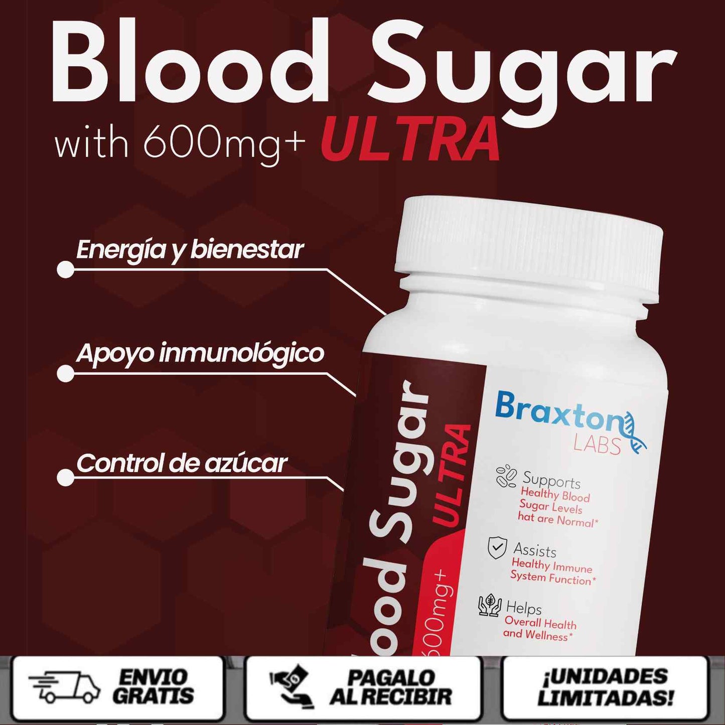 GlucoBalance™ Complex - Control natural, seguro y efectivo para mantener tus niveles de azúcar