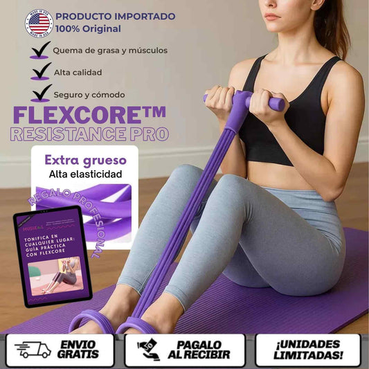 FlexCore™ + Curso Profesional ❗Paga 1 y lleva 2❗ La forma efectiva y portátil de tonificar tu cuerpo sin gimnasio.