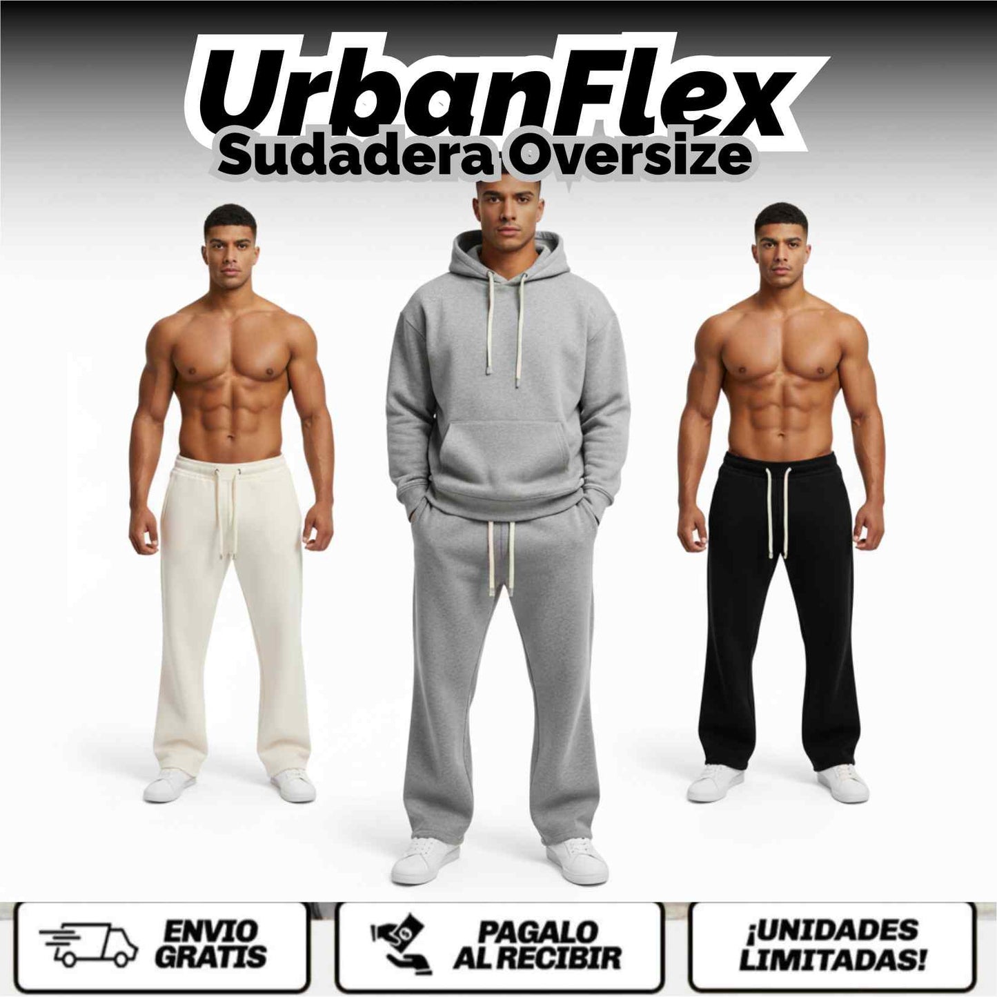 UrbanFlex™ - El pantalón que combina comodidad premium, corte moderno y estilo urbano en su punto exacto.